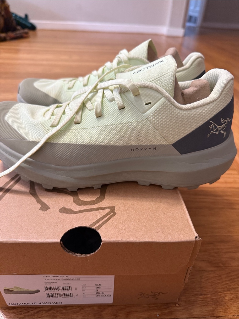 Arc'teryx Norvan Ld 4 Women Trail Sneakers In Sincha / Habitat View 3